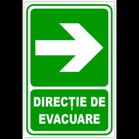 Indicator de securitate iesire in dreapta